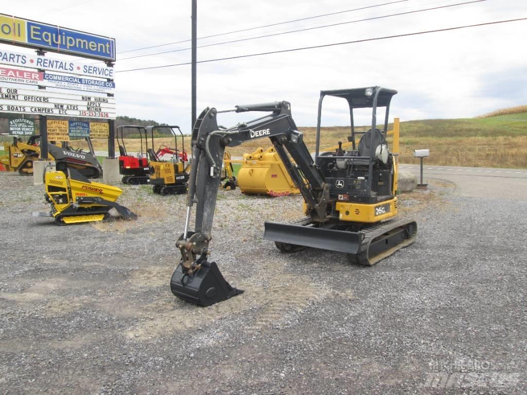 John Deere 26G 小型挖掘机