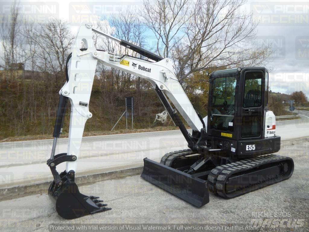 Bobcat E55 小型挖掘机