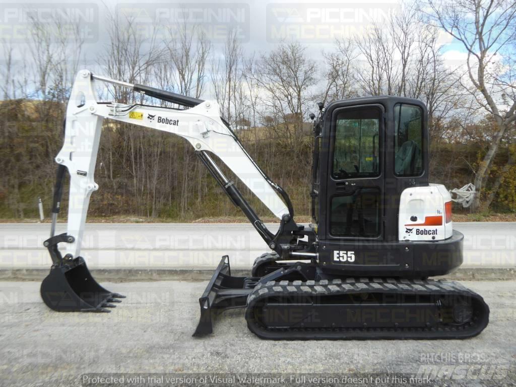 Bobcat E55 小型挖掘机