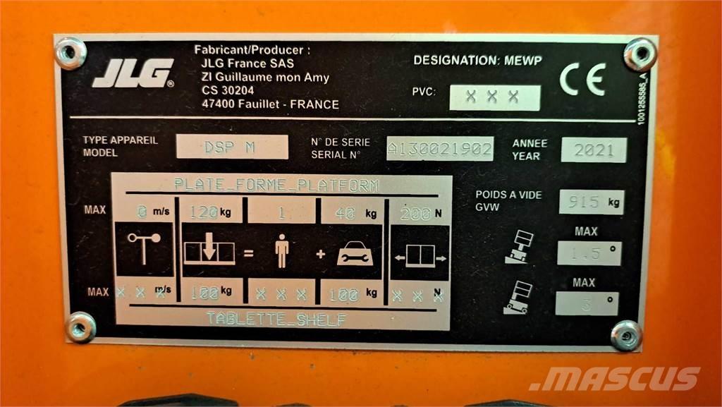 JLG DSP-M (NEW 2021) 其他升降机和高空作业平台