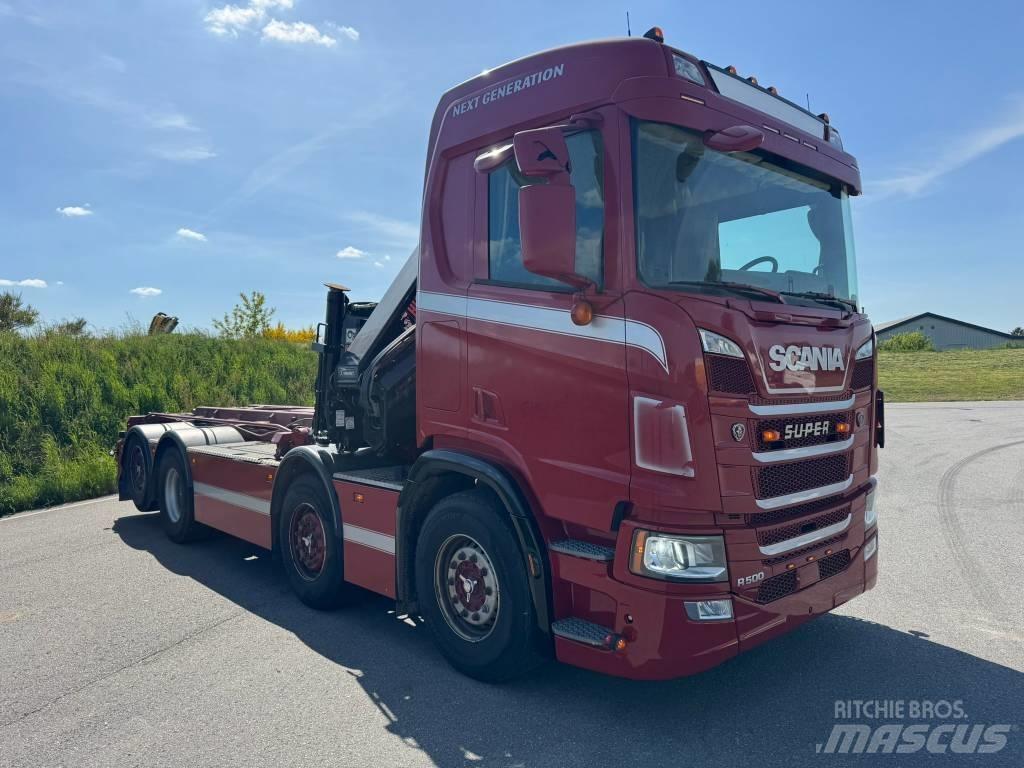 Scania R 500 CB 起重车