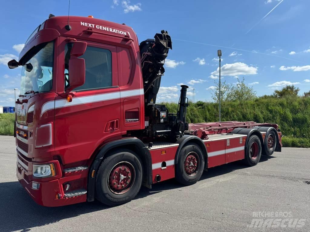 Scania R 500 CB 起重车