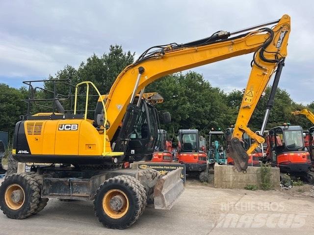 JCB JS 145 W 轮式挖掘机