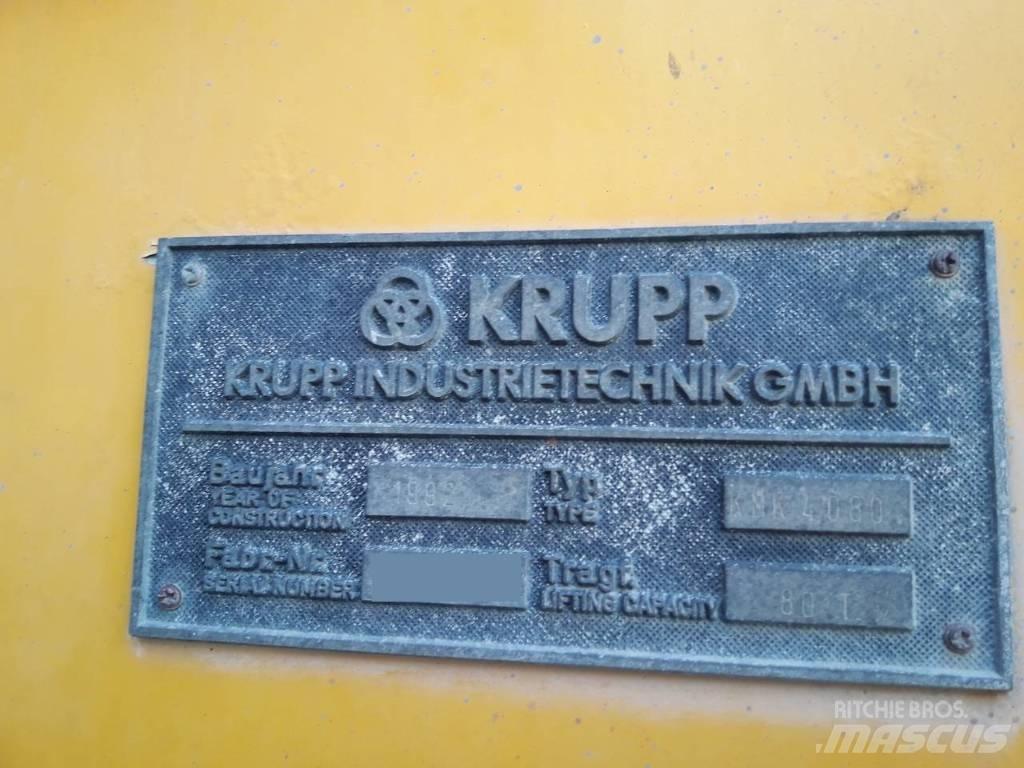 Krupp KMK 4080 全地面起重机︳移动式起重机