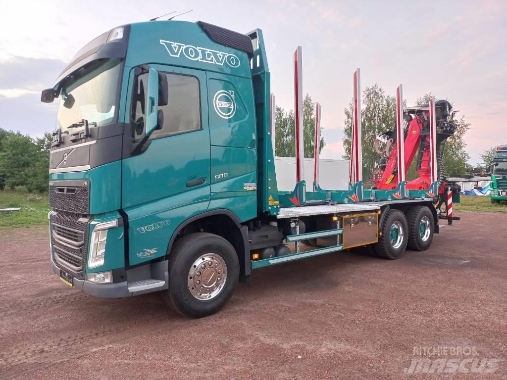 Volvo FH500 木材运输车