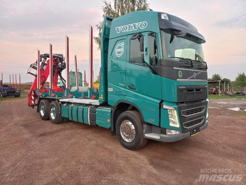 Volvo FH500 木材运输车