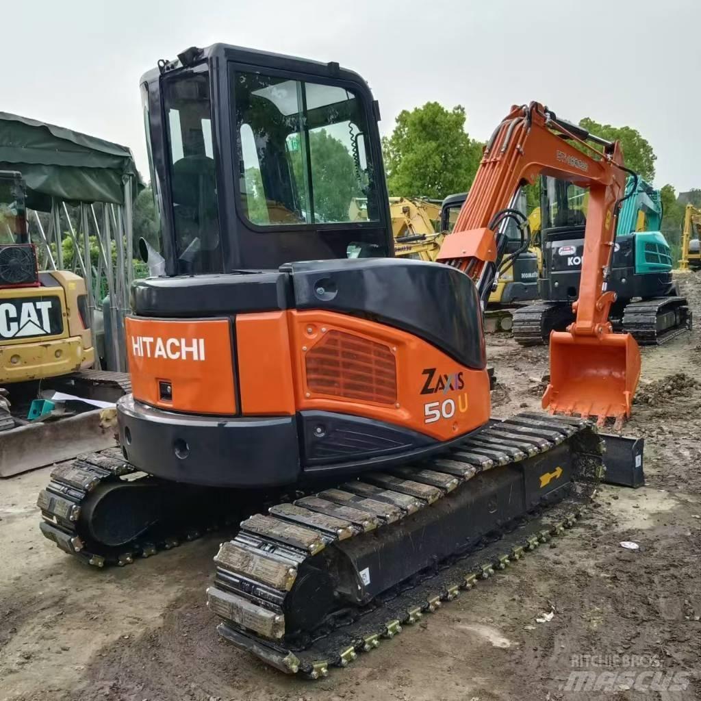 Hitachi ZX 50 U 小型挖掘机