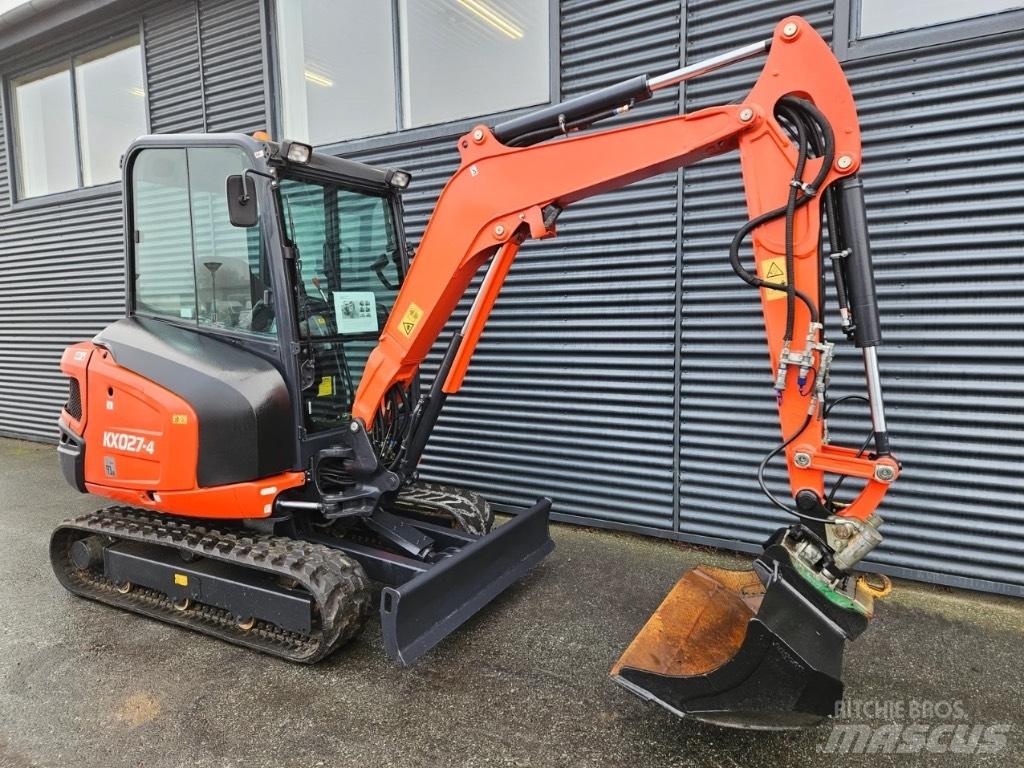 Kubota kx027-4 小型挖掘机