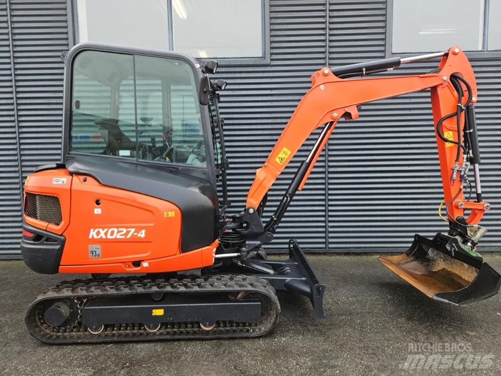 Kubota kx027-4 小型挖掘机