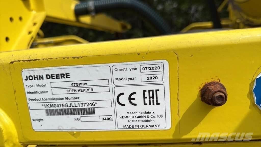 John Deere 8500 0 收割机
