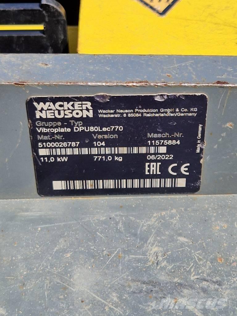 Wacker Neuson DPU 80 平板夯
