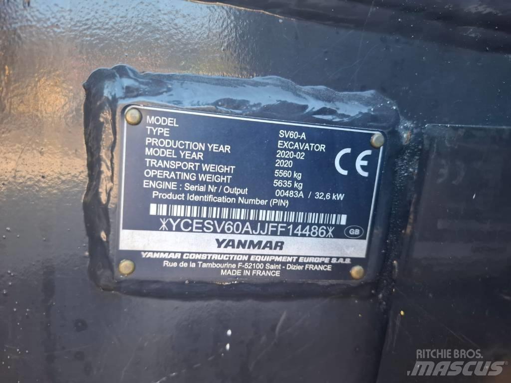 Yanmar SV 60 A 中型挖掘机