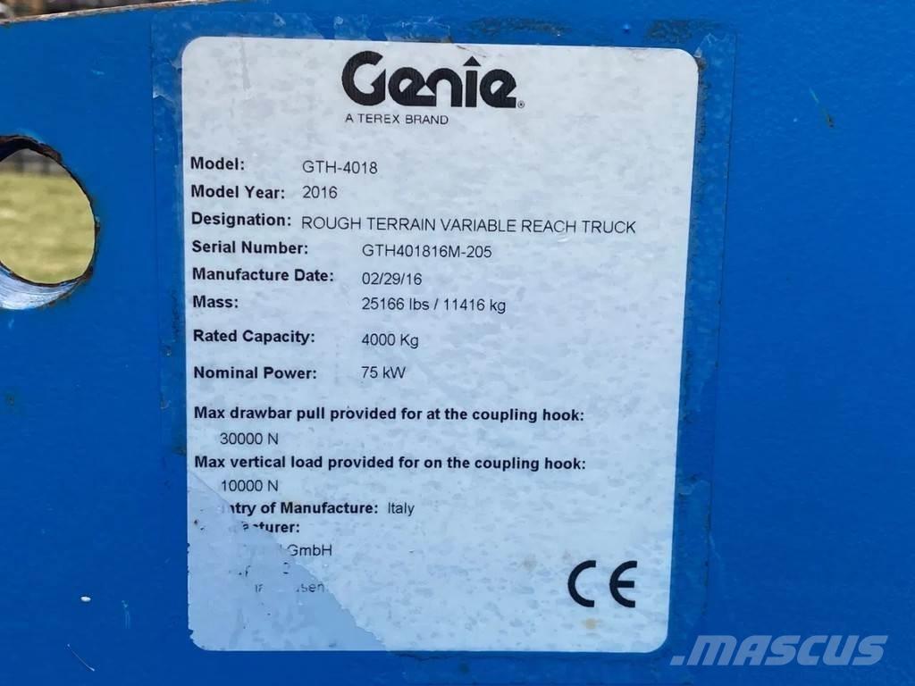 Genie GTH- 4018 伸缩臂叉装车|叉装车