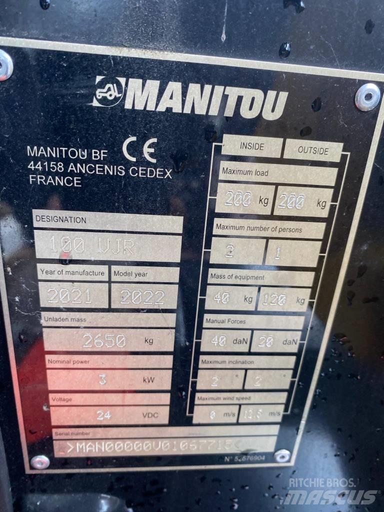 Manitou 100 VJR 客货电梯