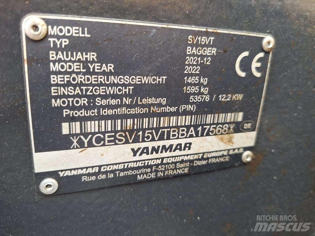 Yanmar SV 15 小型挖掘机