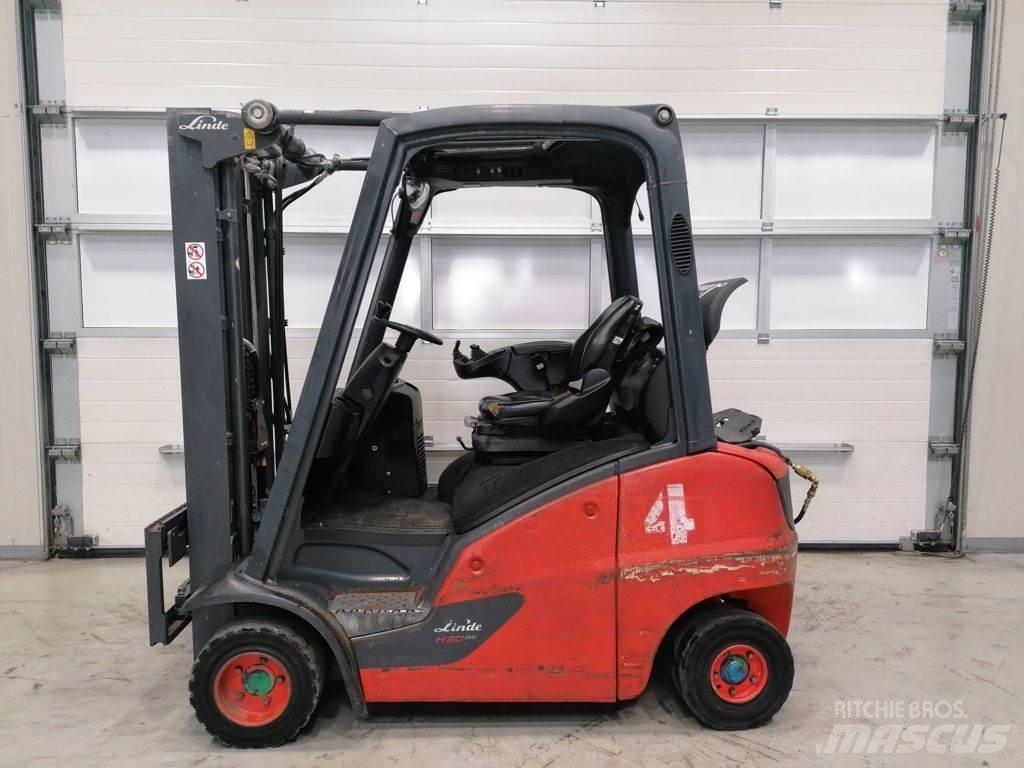 Linde H20T-01 天然气叉车