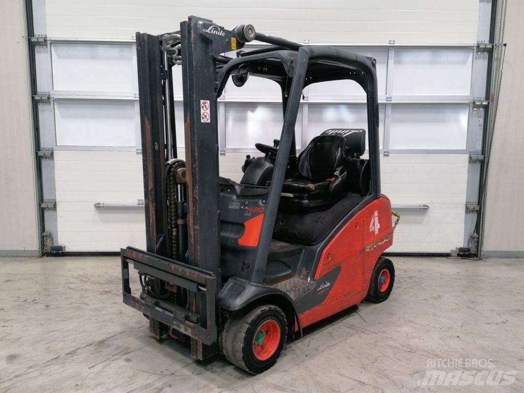 Linde H20T-01 天然气叉车