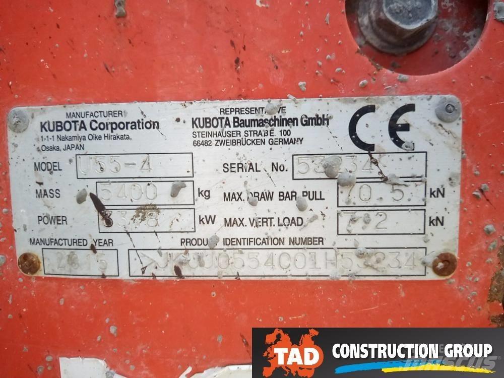 Kubota U 55-4 小型挖掘机