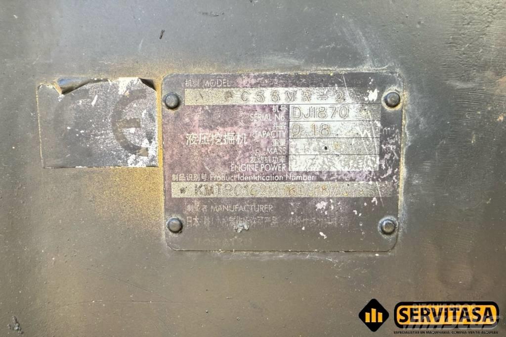 Komatsu PC 55 MR-2 小型挖掘机
