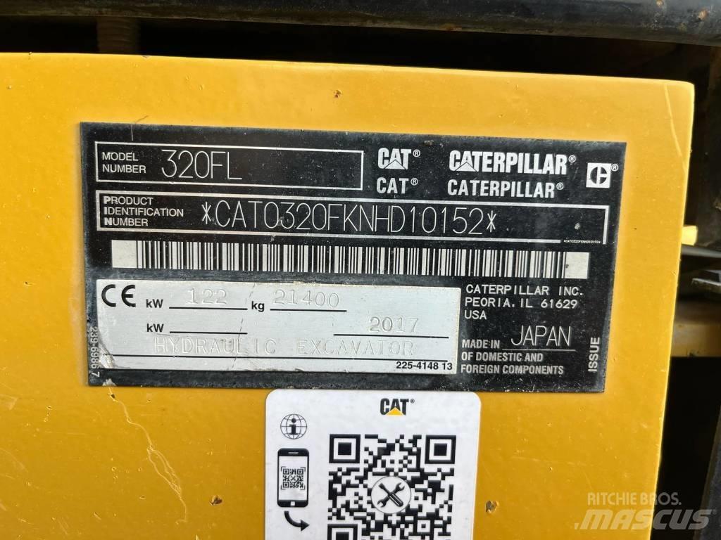 CAT 320 FL 履带挖掘机