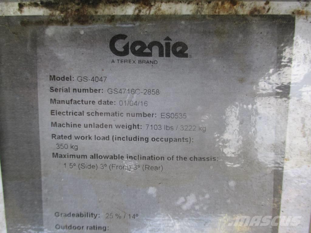 Genie GS 4047 剪叉式升降机