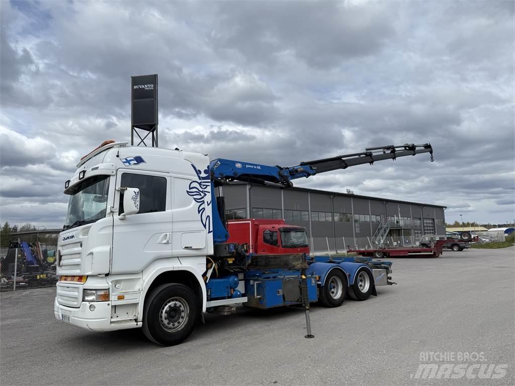 Scania R420 6X2 起重车