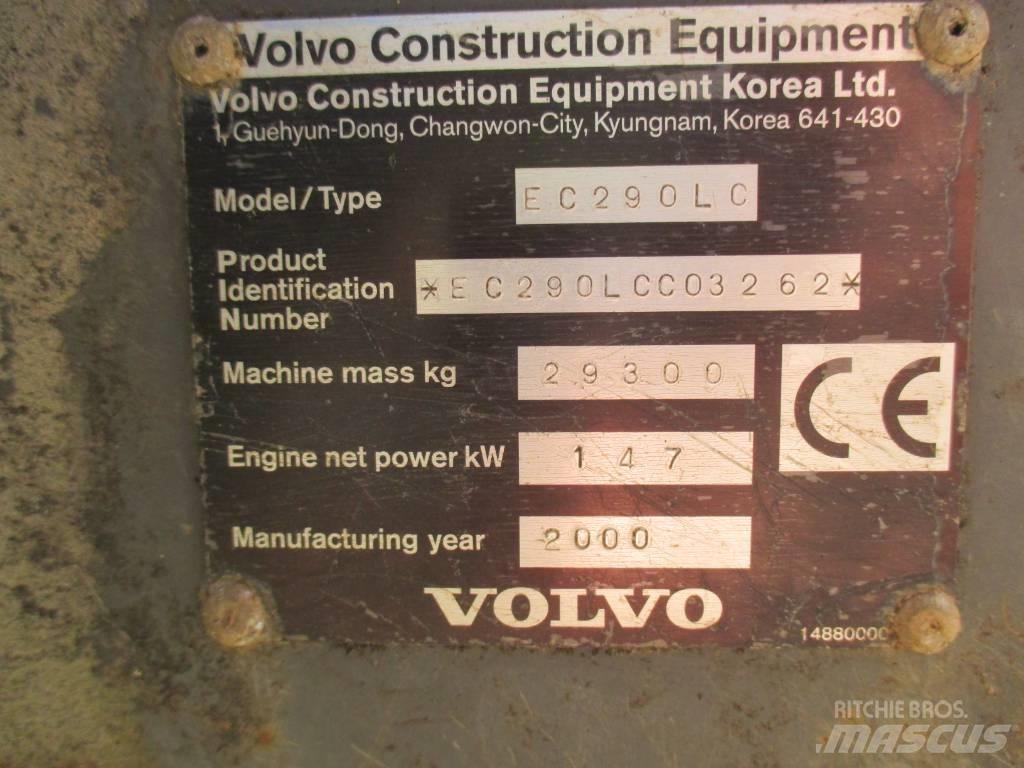 Volvo EC 290 LC 履带挖掘机