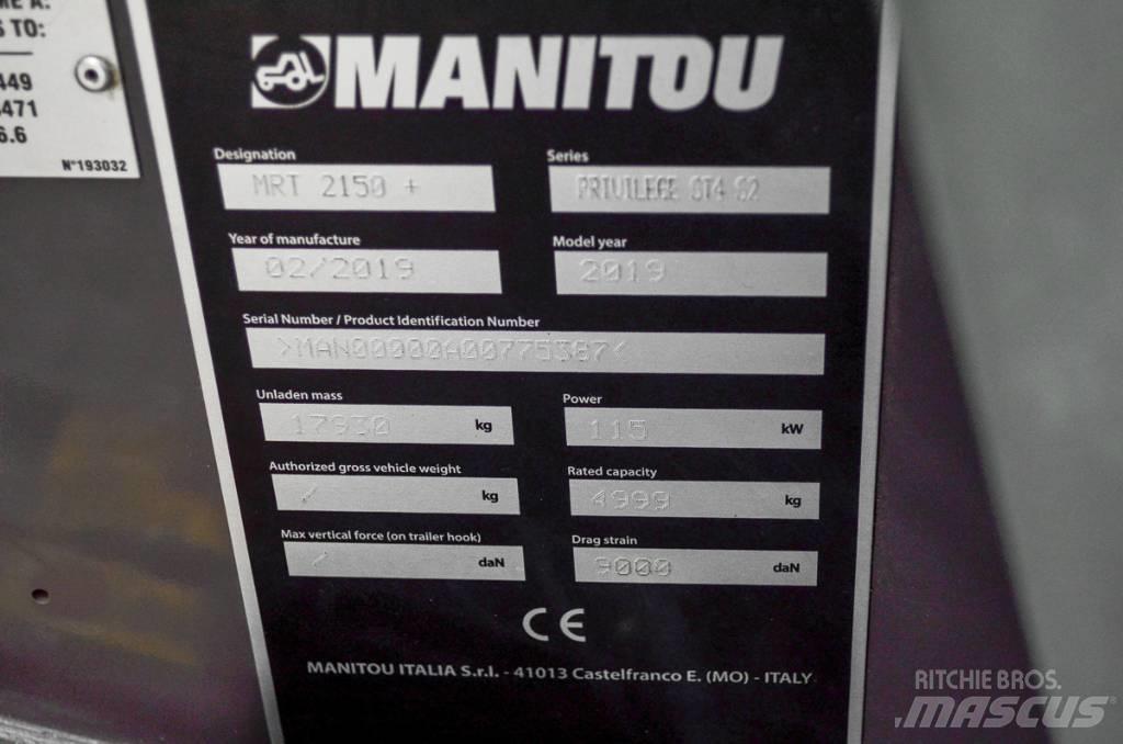 Manitou MRT 2150 伸缩臂叉装车|叉装车