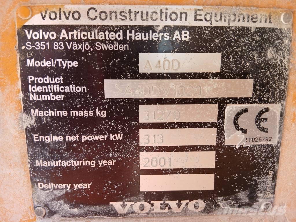 Volvo A 40 D 铰接式自卸车