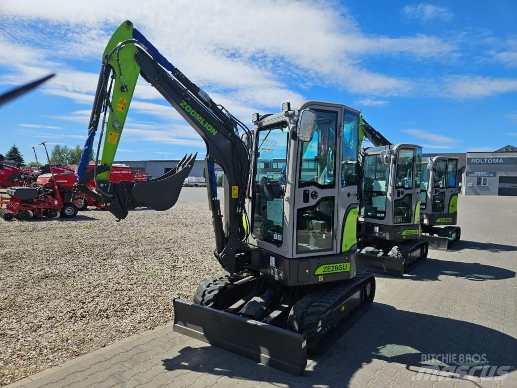 Zoomlion ZE26GU 小型挖掘机