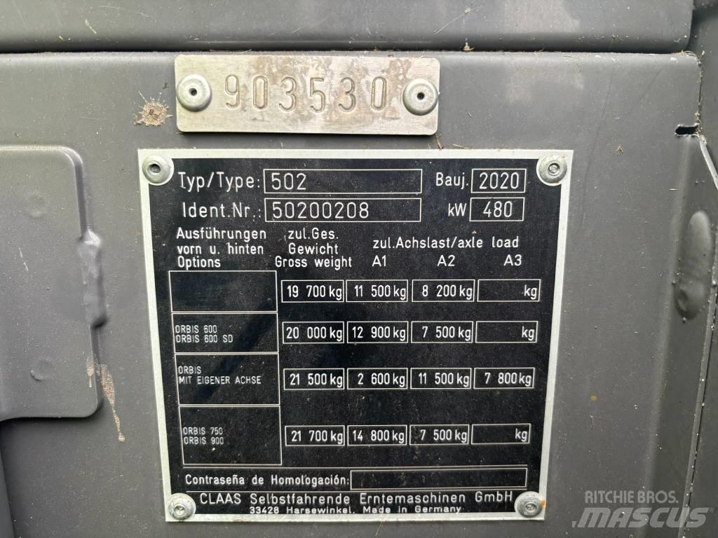 CLAAS Jaguar 960 4WD 自走式青贮饲料收割机