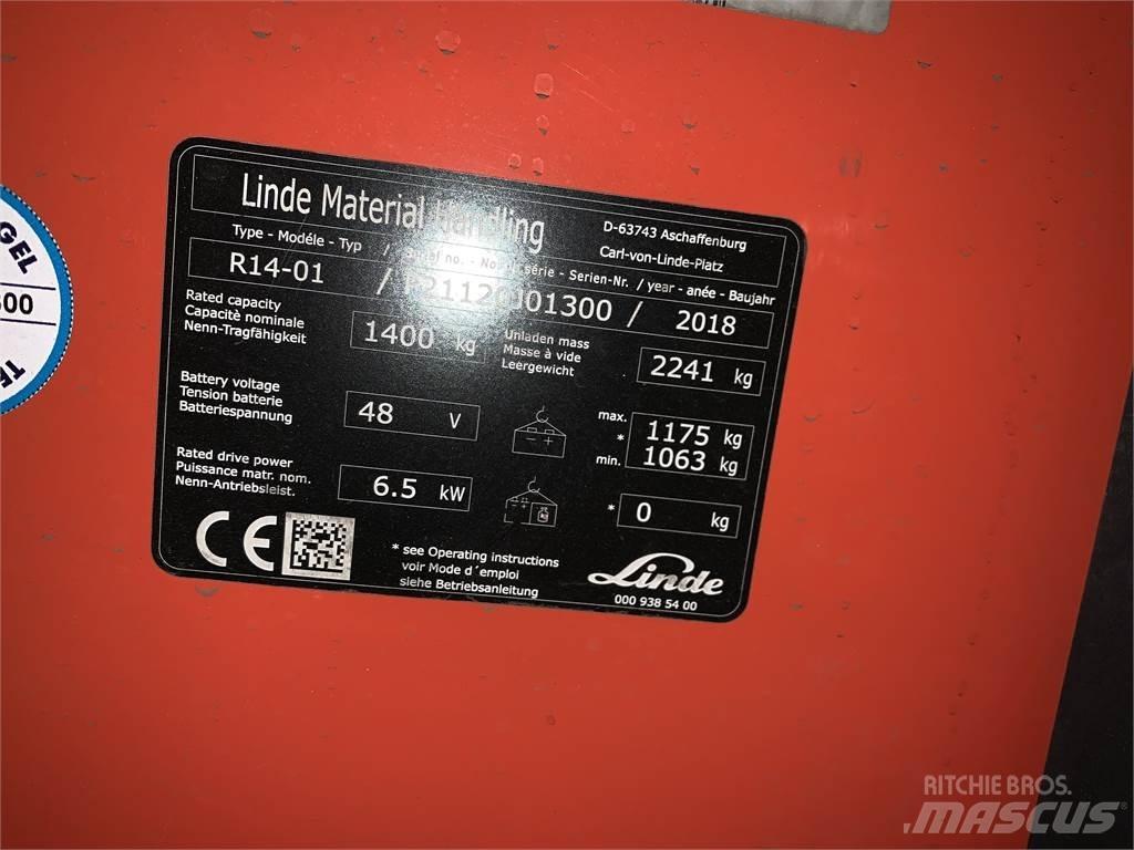 Linde R14 前移式叉车