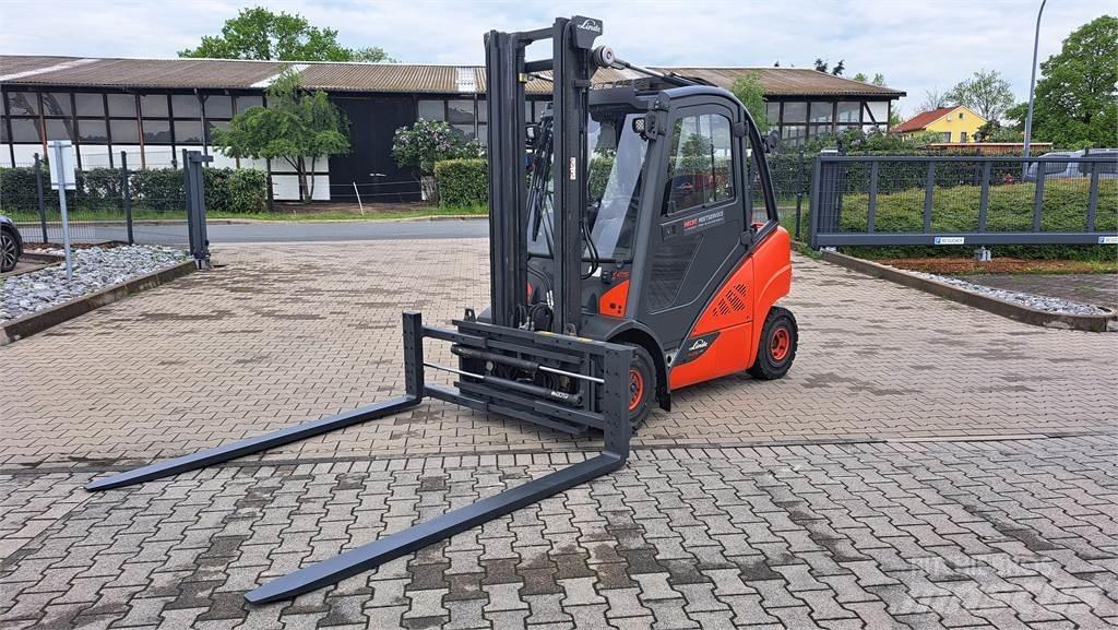 Linde H25T-02 天然气叉车