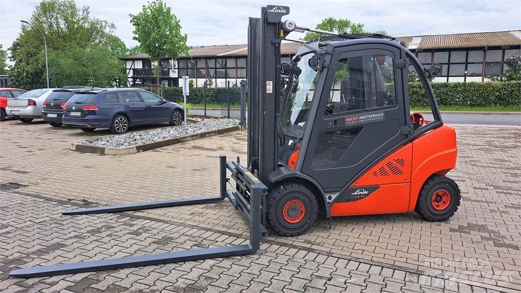 Linde H25T-02 天然气叉车