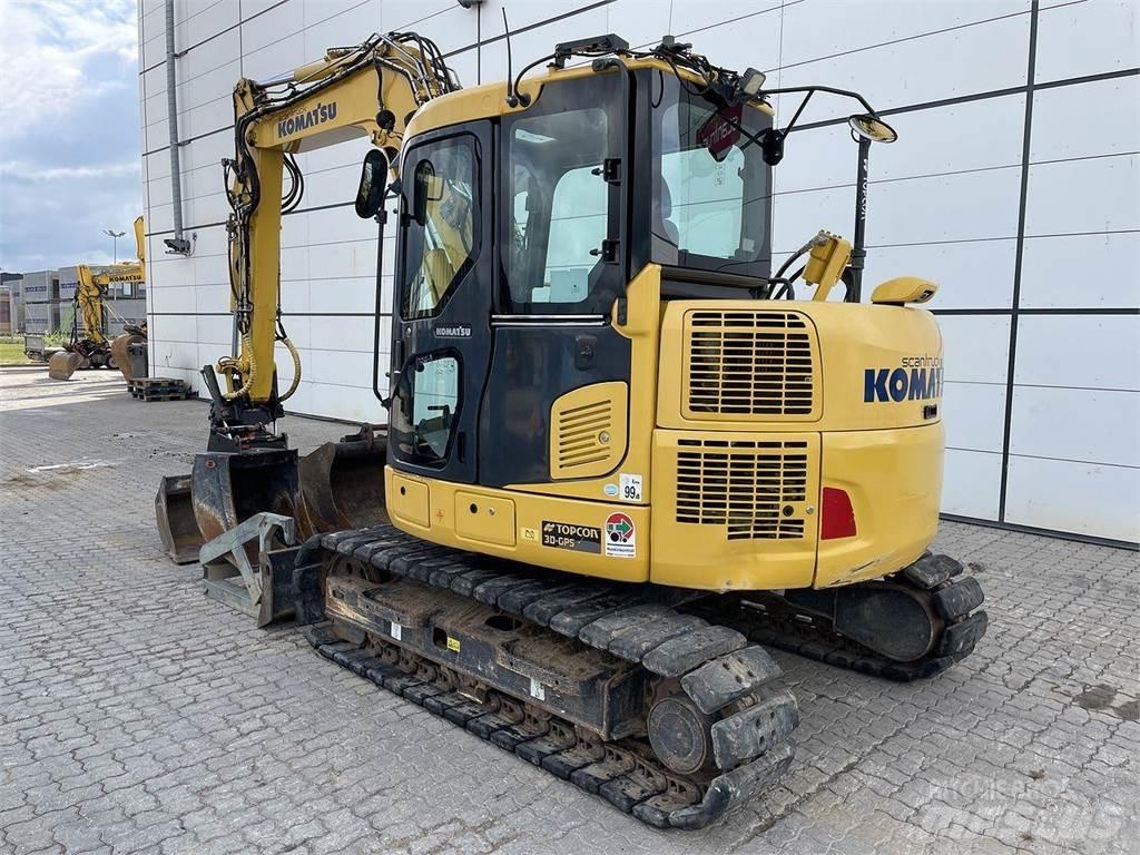 Komatsu PC88MR-10 轮式挖掘机