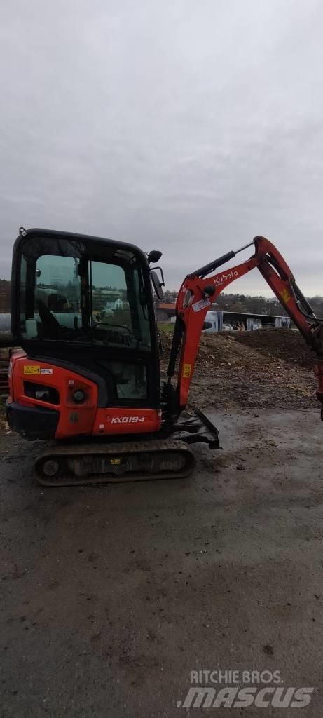 Kubota KX 019-4 小型挖掘机