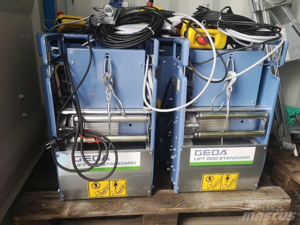 Geda LIFT STANDARD 吊车起重机、绞车吊货机和物料升降机