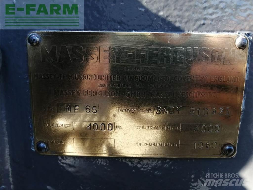 Massey Ferguson 65 拖拉机/农用车