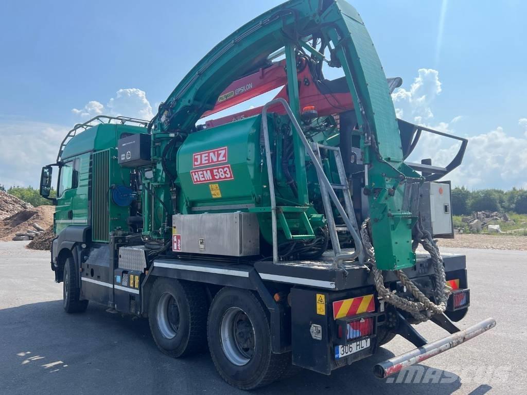 JENZ HEM 583 R MAN 木材削片机