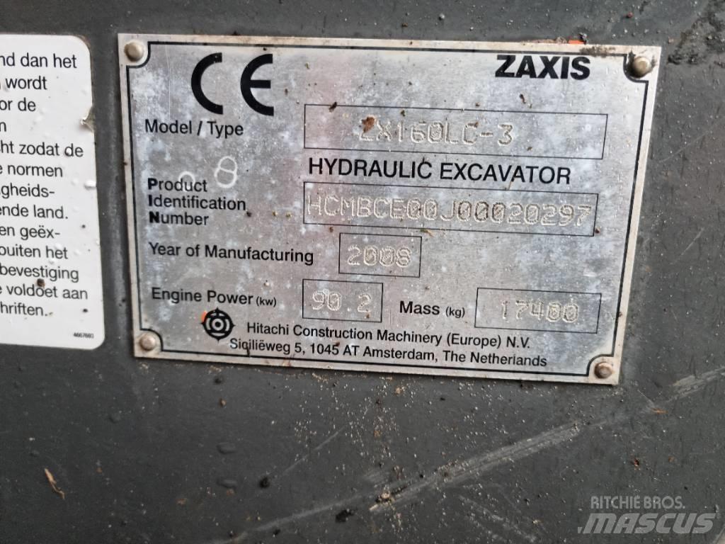 Hitachi ZX 160 履带挖掘机