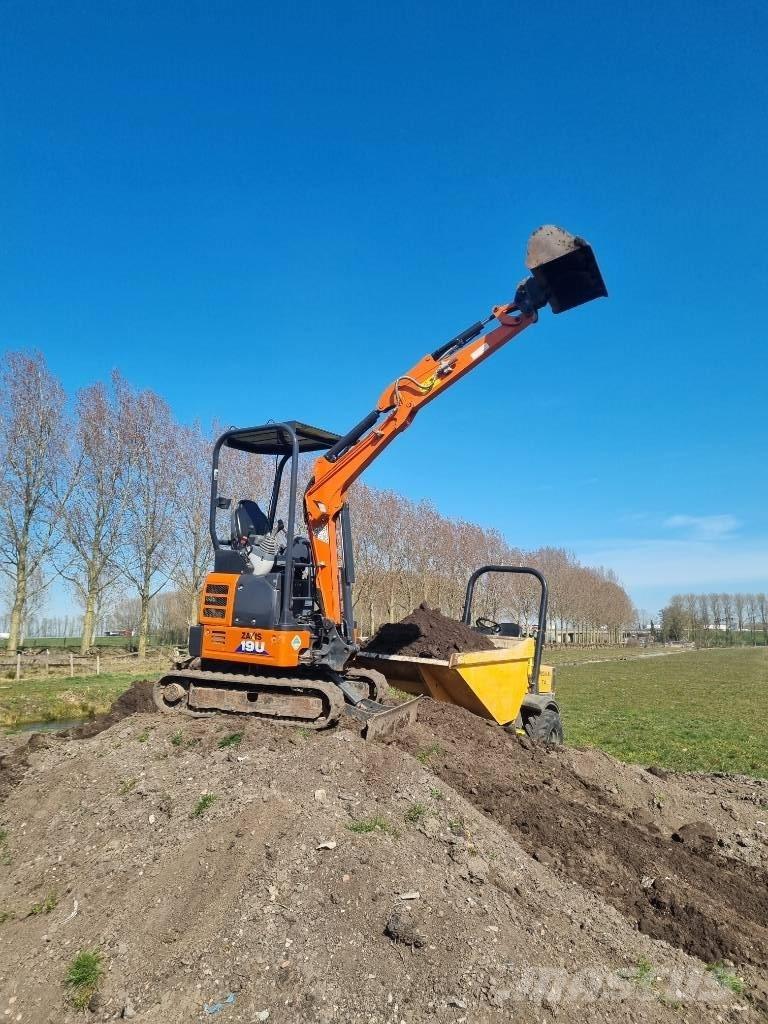 Hitachi ZX 19 U 小型挖掘机