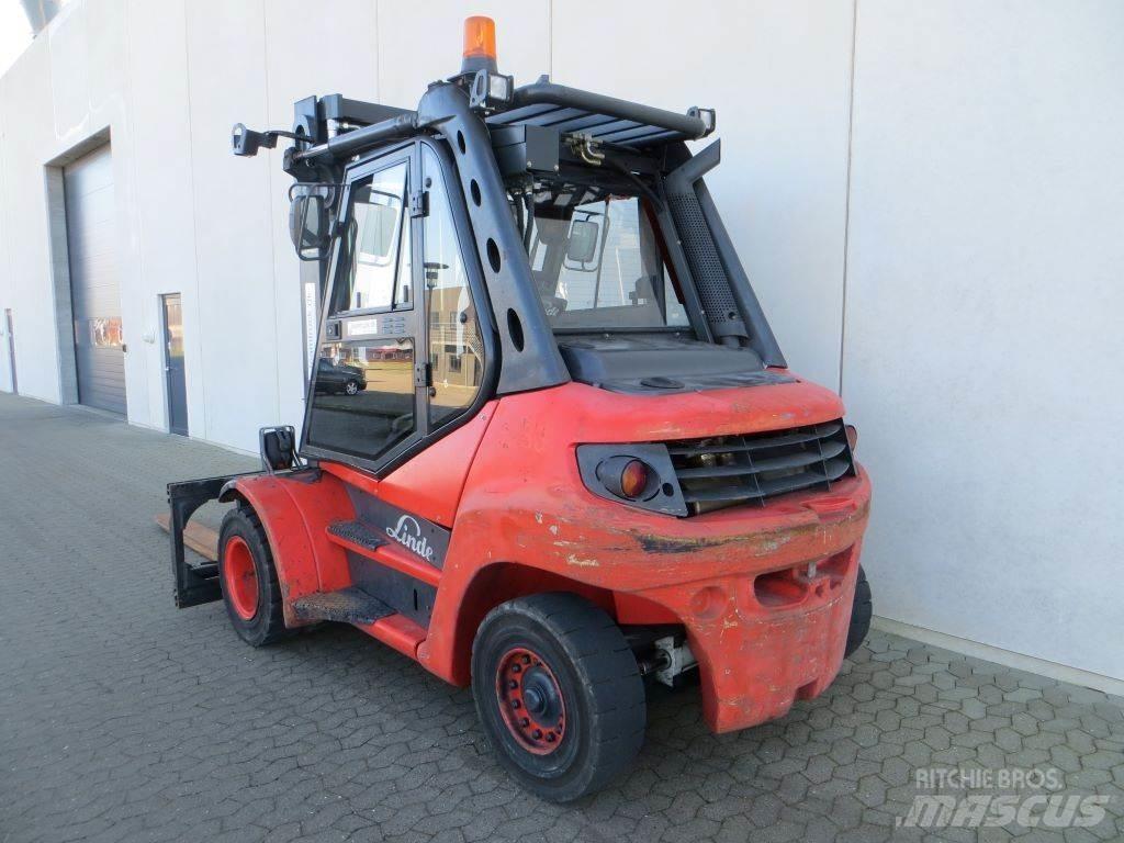Linde H80D-01 柴油叉车