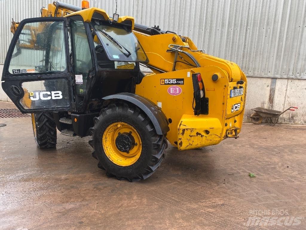 JCB 535-140 Hiviz 伸缩臂叉装车|叉装车