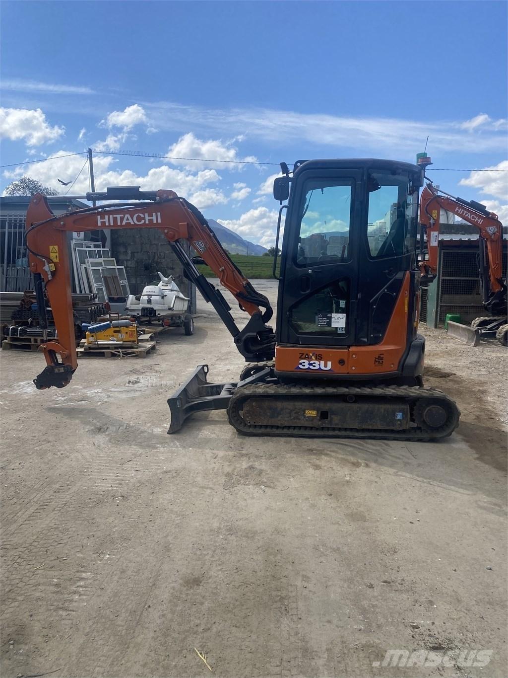 Hitachi Zaxis33U-6 小型挖掘机