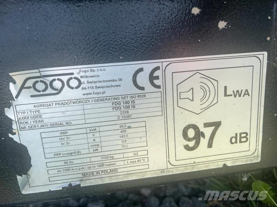 Fogo Iveco 100 KVA 柴油发电机