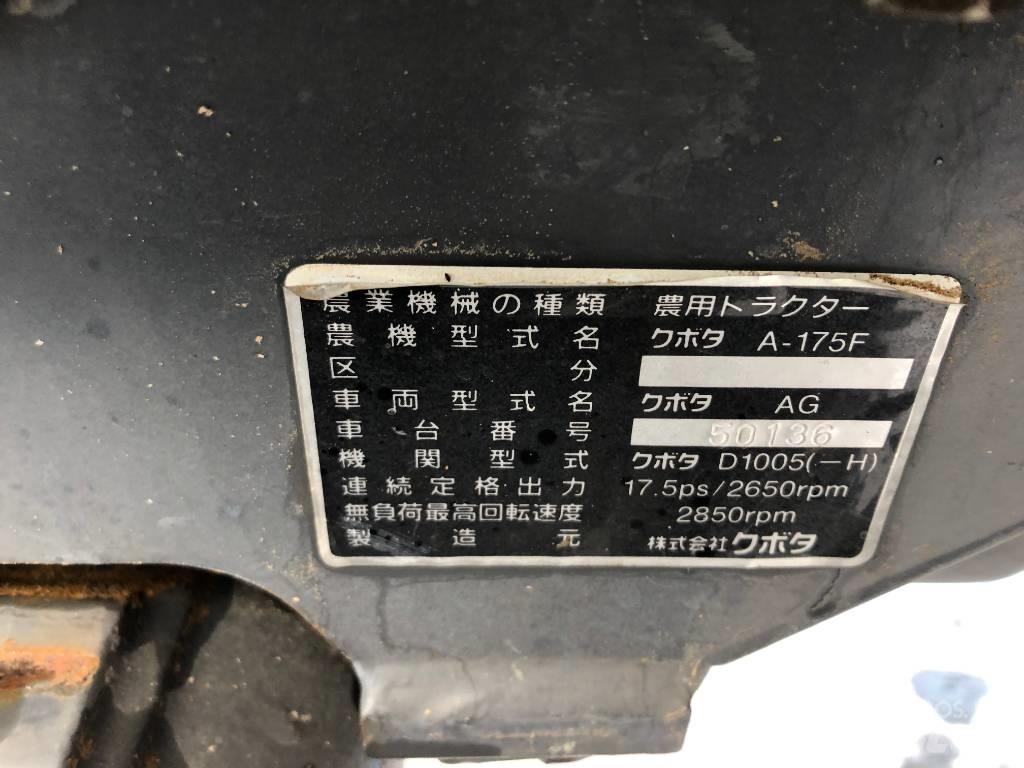 Kubota A-175 拖拉机/农用车