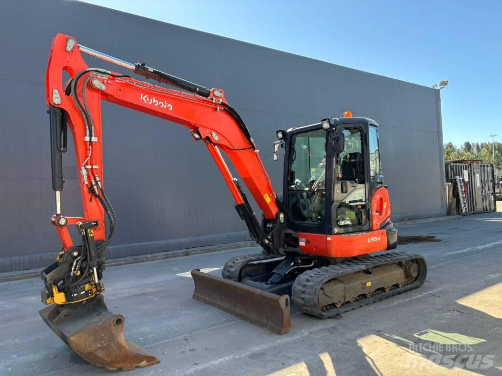  *SOLD* Kubota U 55-4 小型挖掘机