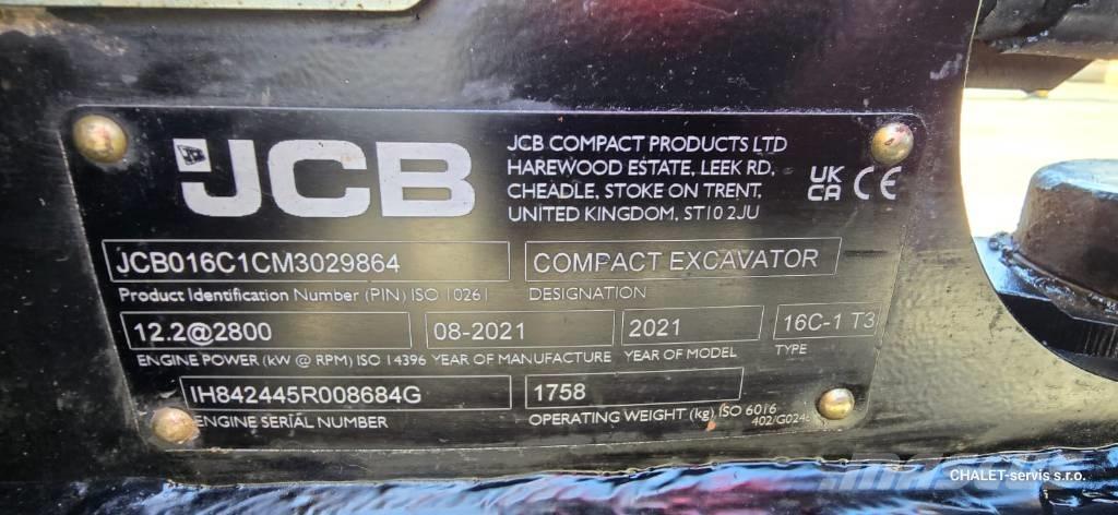 JCB 16 C-1 小型挖掘机