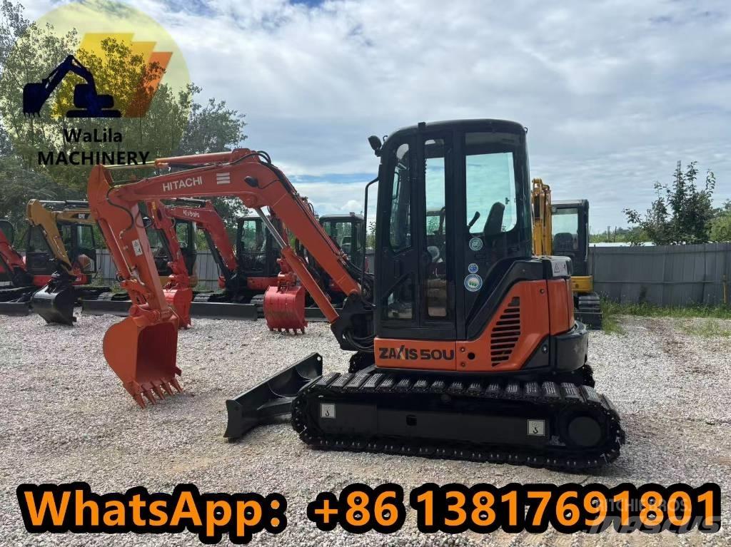 Hitachi ZX 50 U-3 小型挖掘机