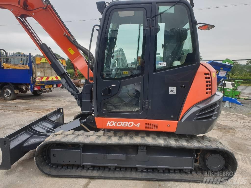 Kubota KX 080-4 中型挖掘机